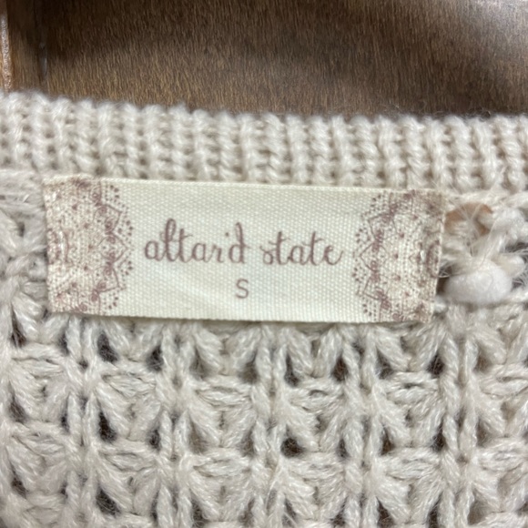 Alter’d State Tia Shag Crochet Vest - Picture 3 of 4